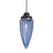 Besa Lighting Sulu Cord Pendant, Blue Bubble, Bronze Finish, 1x60W Incandescent 1JT-SULUBL-BR - alternate 1